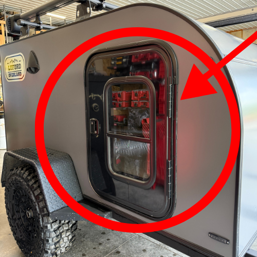 Add Door to passenger side of trailer